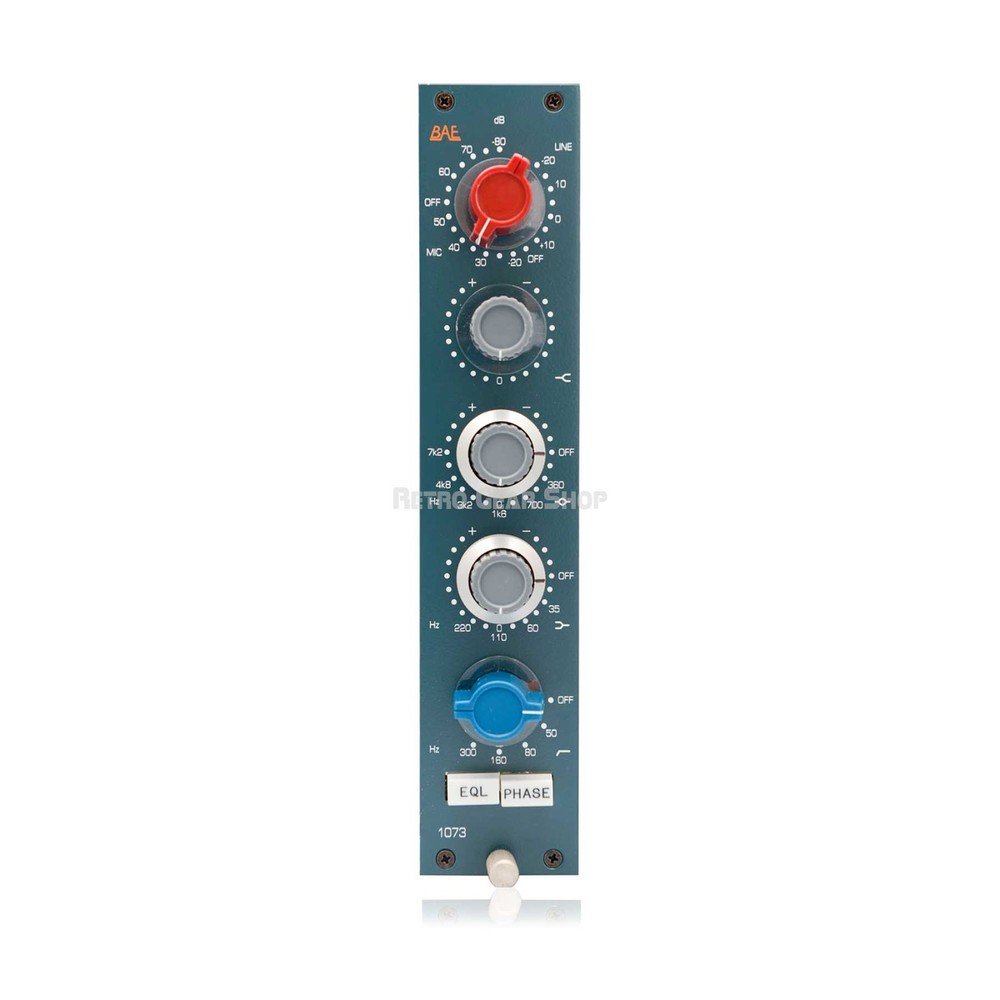 BAE 1073 Module Microphone Preamp & EQ Vertical 80 series