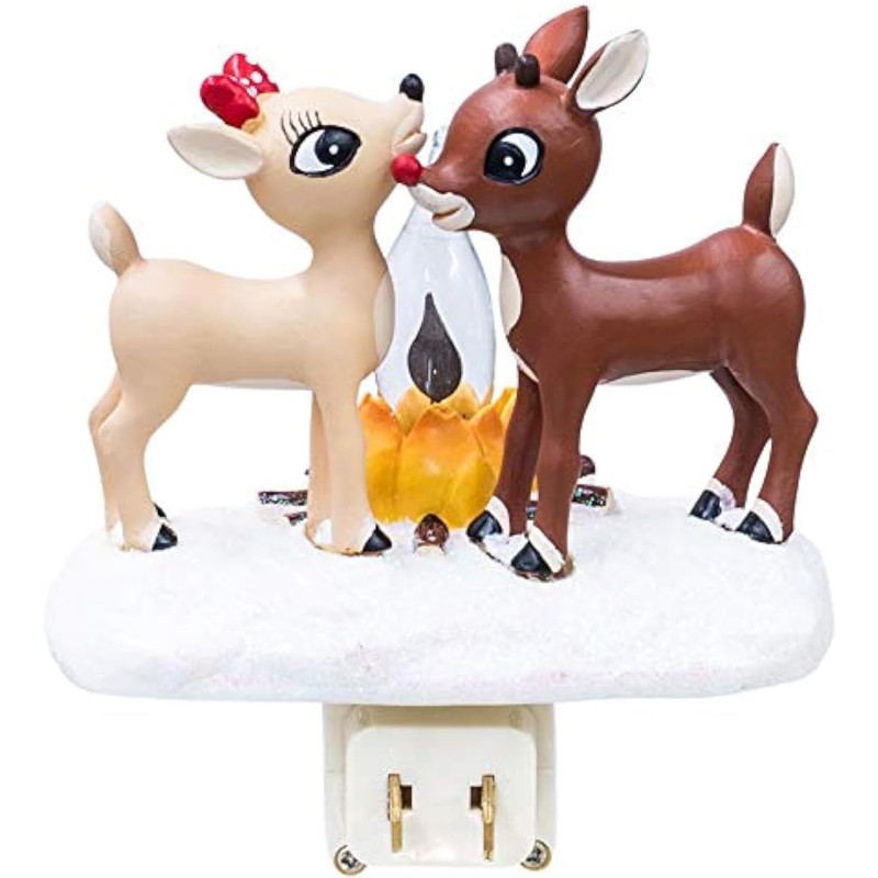 Christmas Reindeer Campfire Nightlight