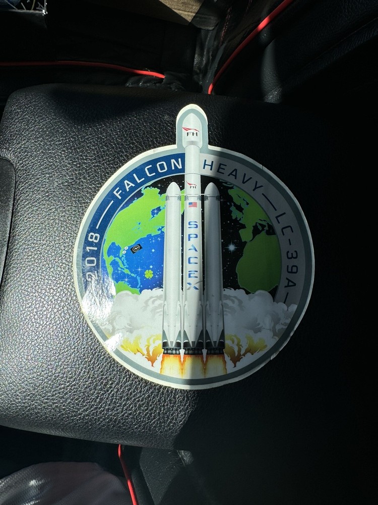falcon heavy stickers