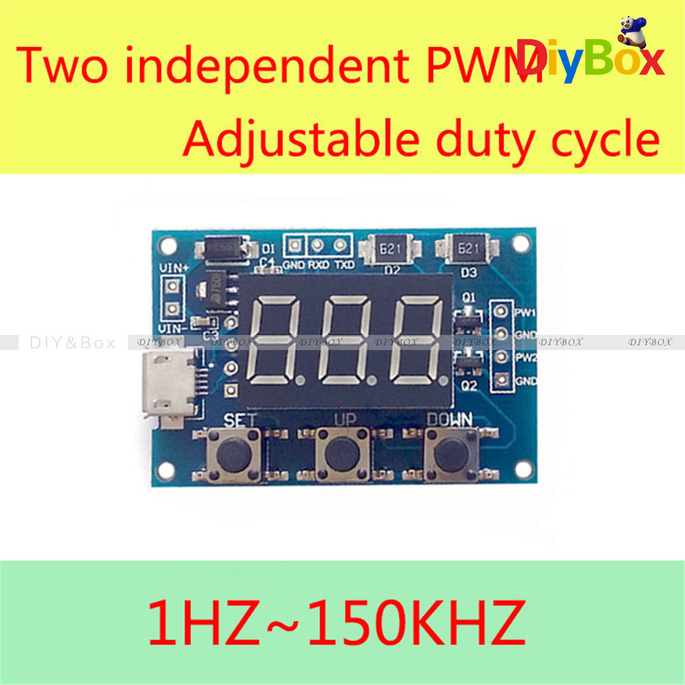 Signal Generator Module Adjustable HW753 Pulse Frequency Duty Cycle Square Wave