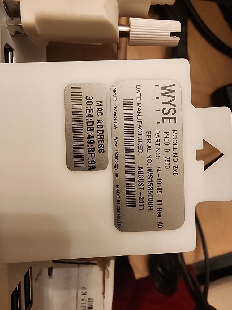 Cisco CVXC-6215-K9 Virtualization Experience Client NEW OPEN BOX