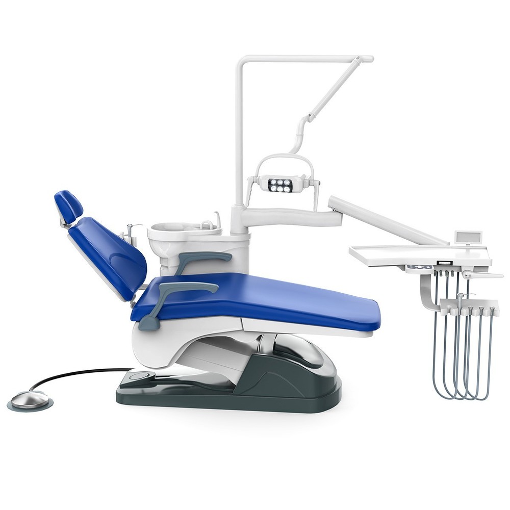 Dental Unit Chair Computer Controlled DC Motor/Delivery Unit with Air Compressor