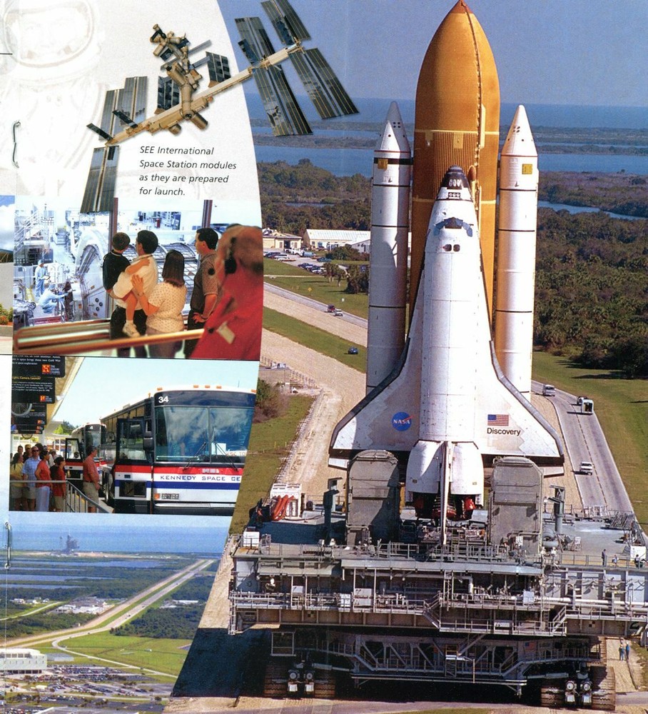 2008 Kennedy Space Center 15 Page Guidebook - Shuttle Launch Experience Opens