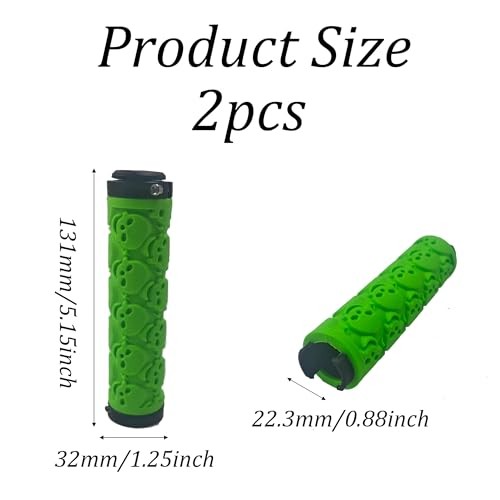 Bike Handlebar Grips Green