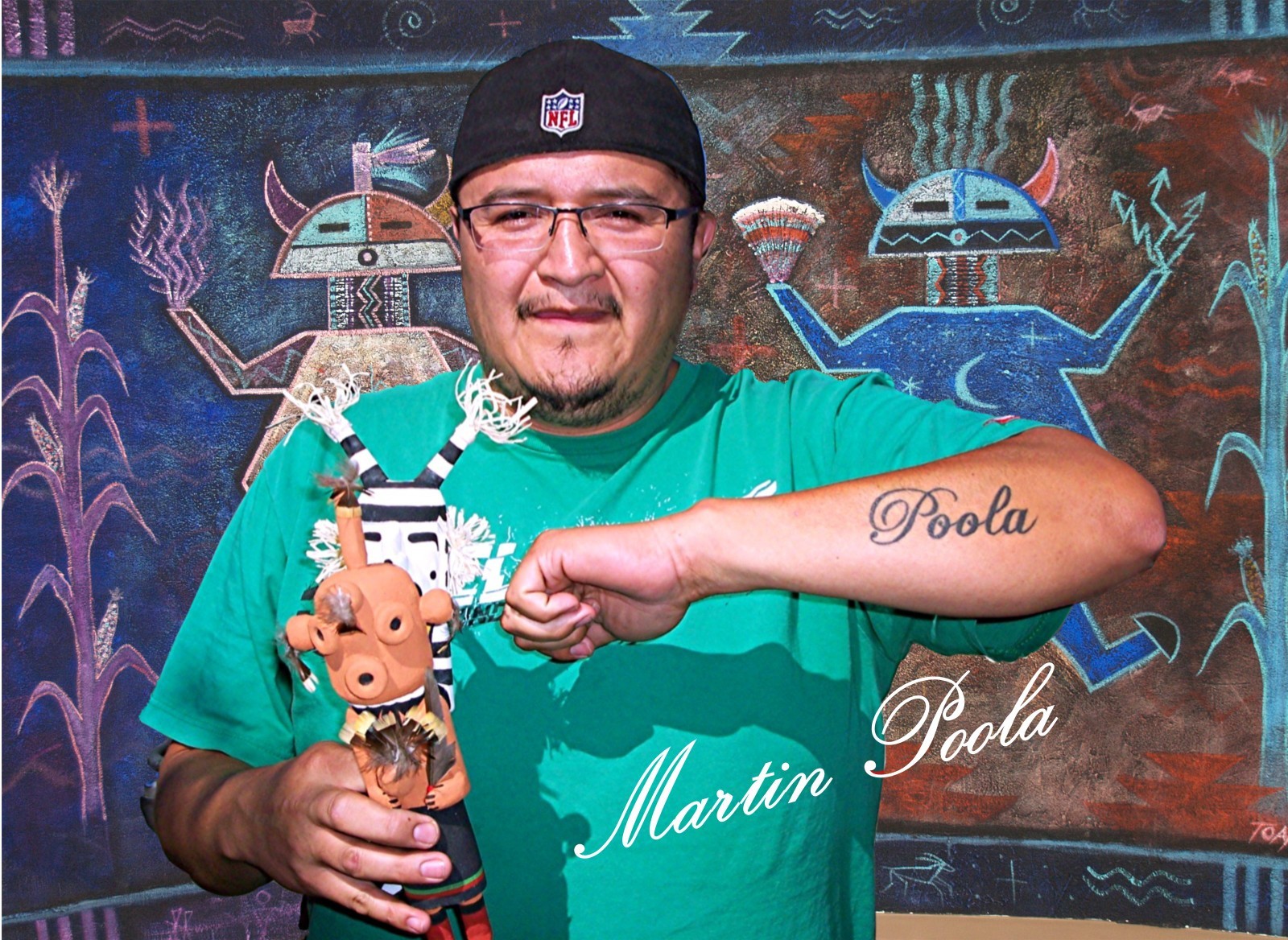 Hopi Kachina Doll - Crow Mother Kachina by Martin Poola - Old Style Beauty!