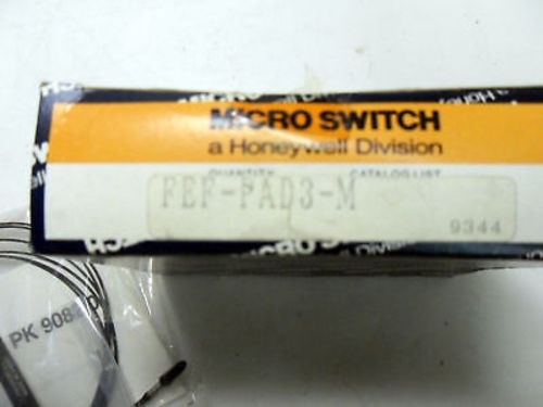 Honeywell Fefpad3M MICRO SWITCH Fiber Optic
