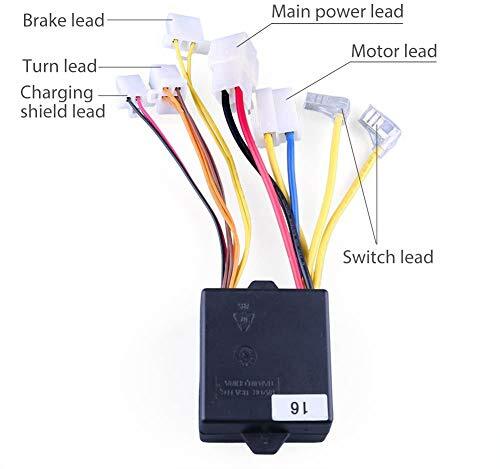 Razor E100 Scooter 24 Volt Controller - with 7 Connectors for Razor E100 and