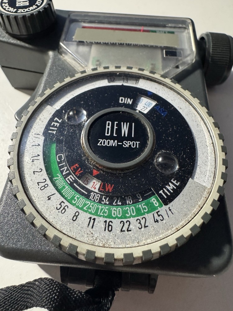 RARE Bertram Bewi Zoom Spot Light Meter UNTESTED