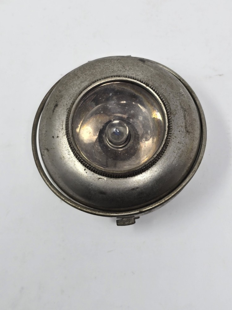 Vintage Chase Brass Co “BOMB” Mining Flashlight