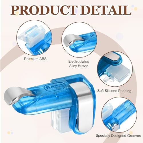 2 Pair Mobile Triggers, M12 Mechanical Button Mobile Phone Game Controller