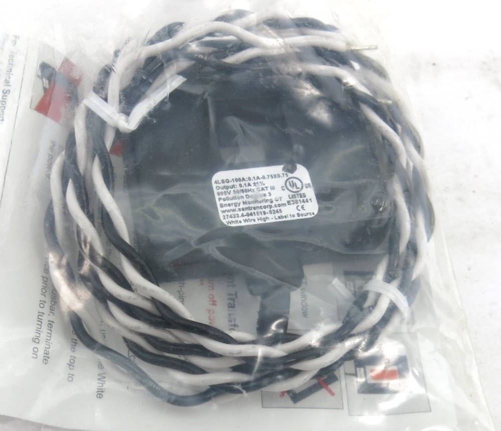 Sentran 4LSG-100A 600V Split Core Current Transducer Transformer 100A