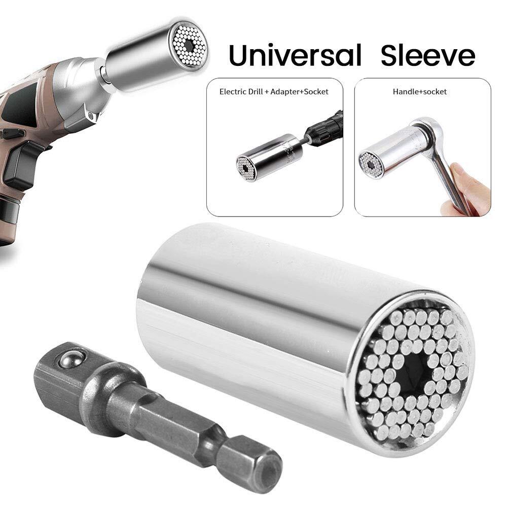 Multi-Function/Self Adjusting/Multi Size/Universal Socket Tools Set With Adapter