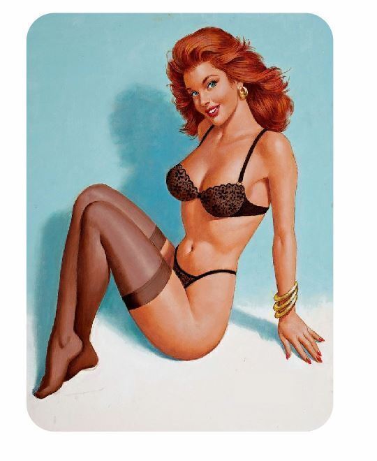 Pinup Girl Sticker Decal