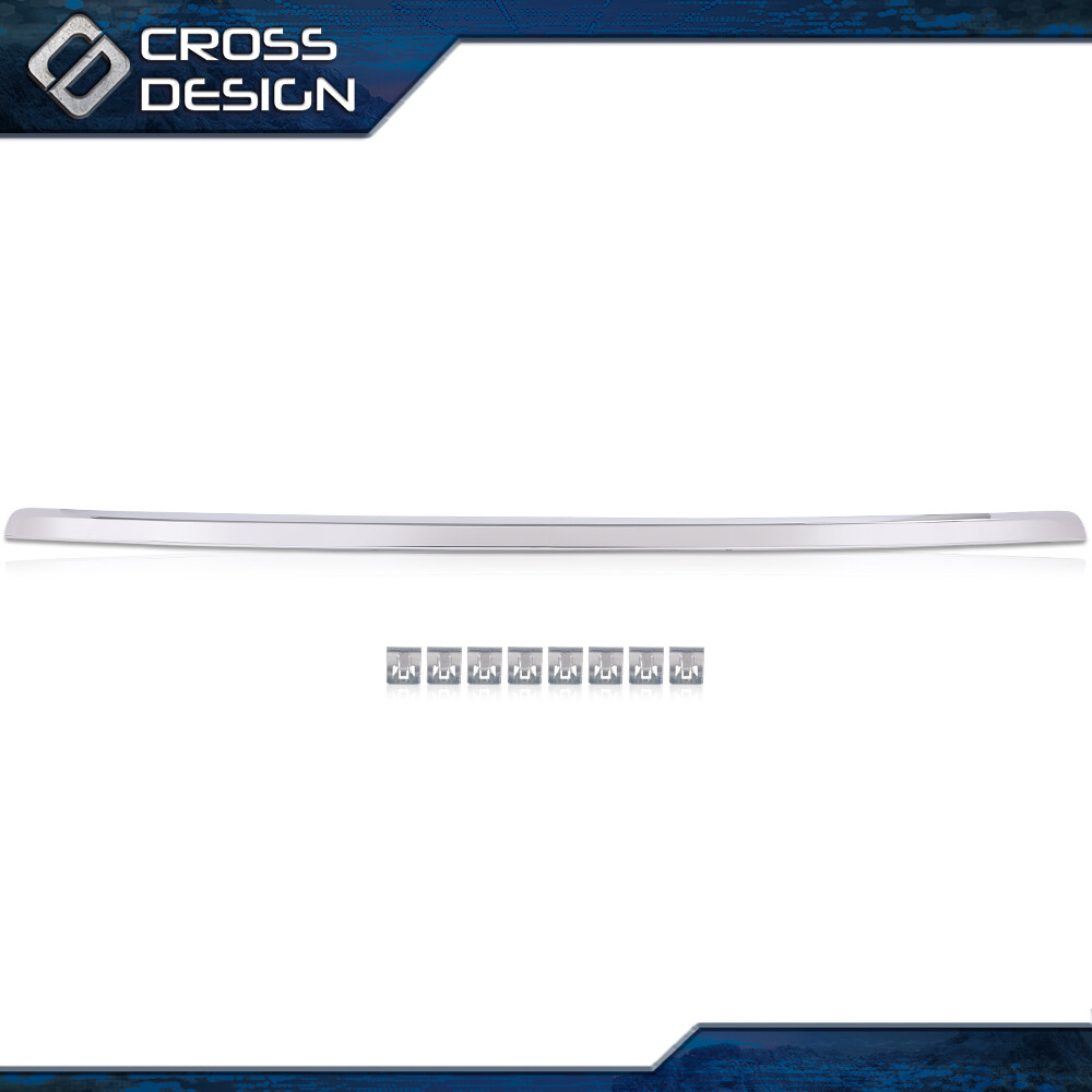 Chrome Hood Molding Trim Moulding Fit For 2011-2014 Chevy Silverado 2500 3500 HD