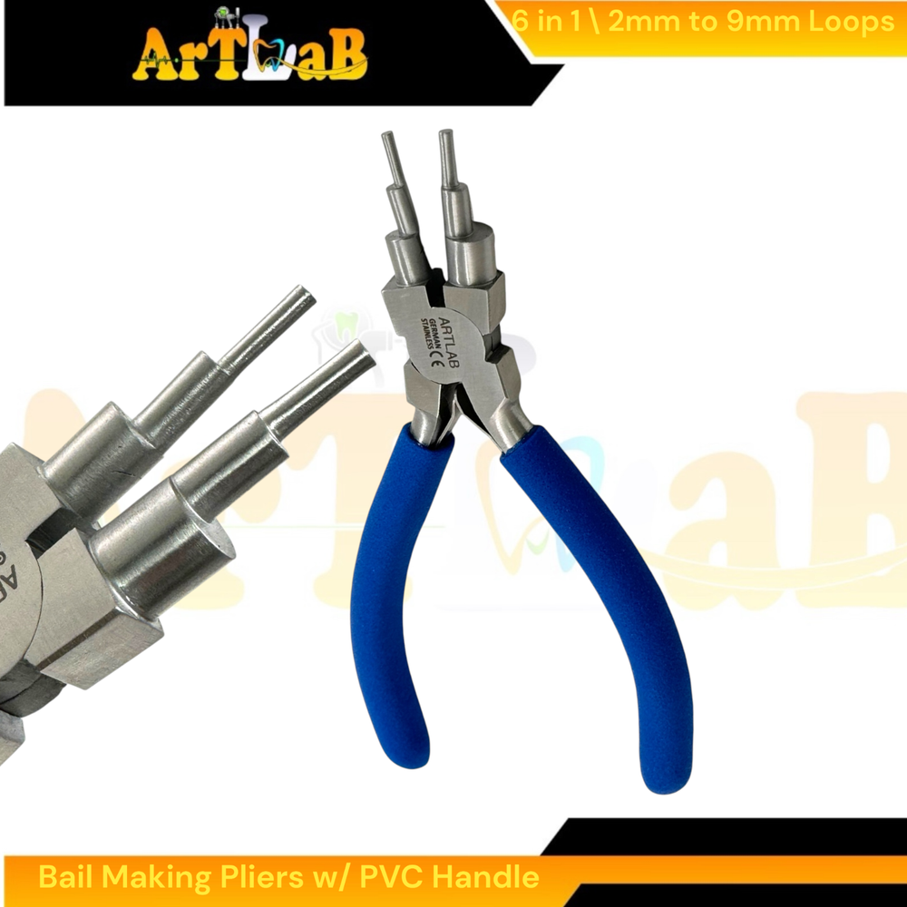 Jewelry Wire Loop Forming Pliers, Round Nose, Small & Large Loop Making Pliers