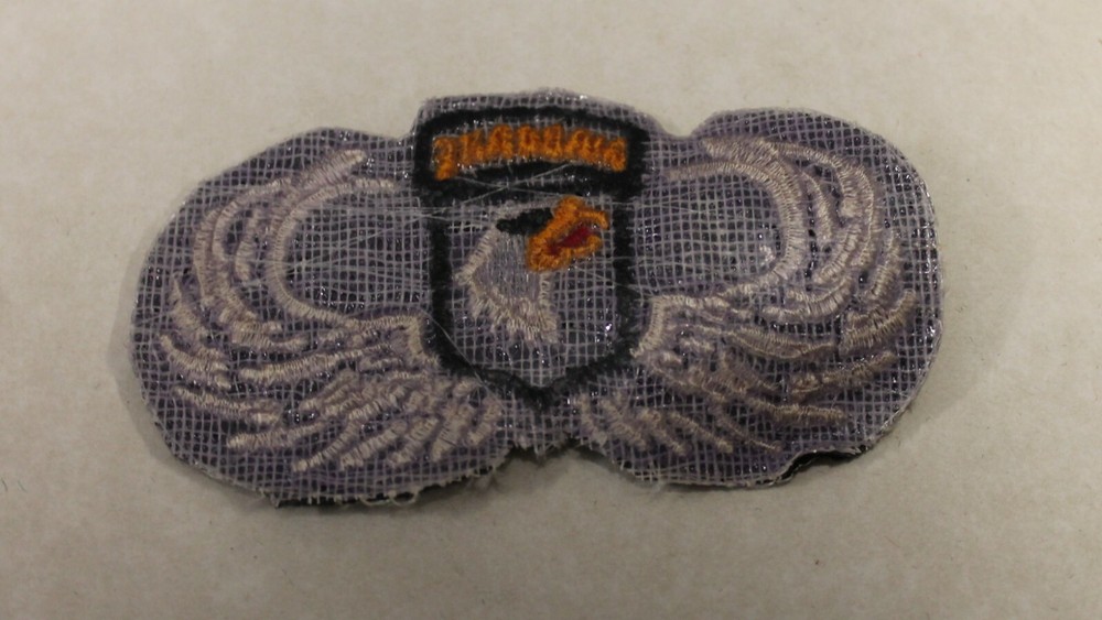 101st Airborne Division Small Assault Army Jacket Patch