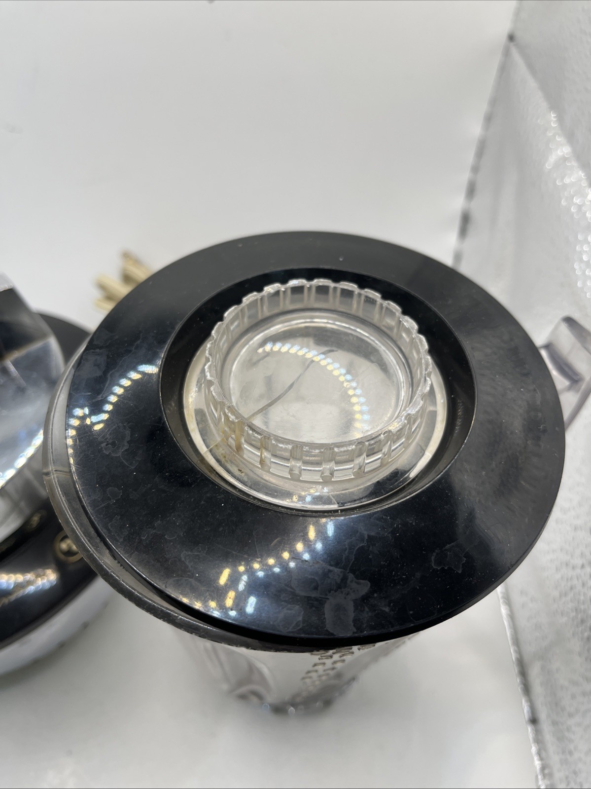 Vintage Hamilton Beach Model 215 Chrome 2 Speed Blender &Milk Shake MADE IN USA