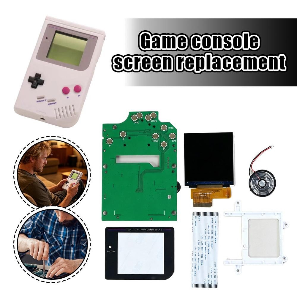 High Light LCD Screen Kit For Nintendo Game Boy GB Console