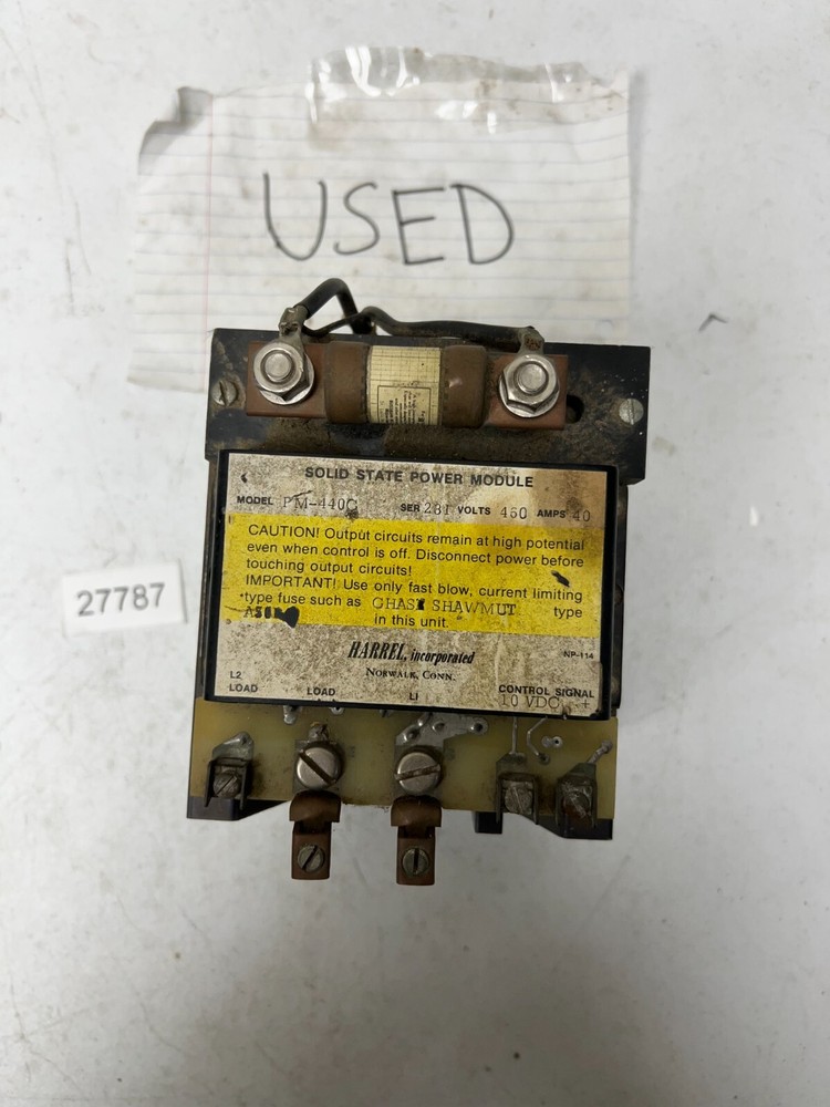 Harrel PM-440C Solid State Power Module 40 Amp, 460V