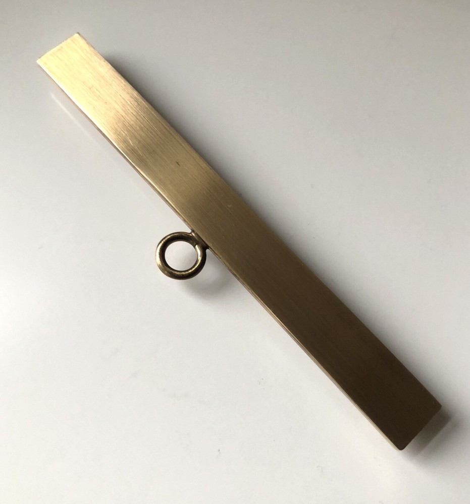 Brass Bell Pull Hardware Vintage Embroidery Frame Hanger