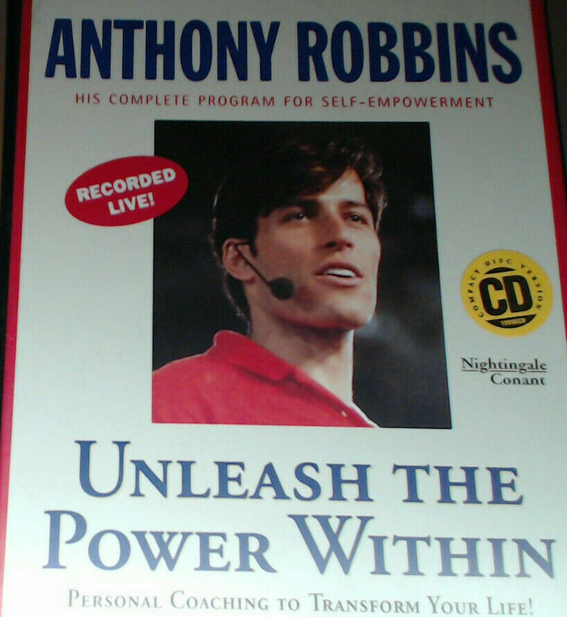 Anthony Robbins UNLEASH THE POWER WITHIN Self Empowerment Program 6 CD Set