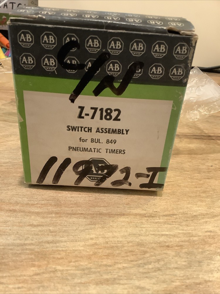 Allen Bradley Switch Assembly Z-7182