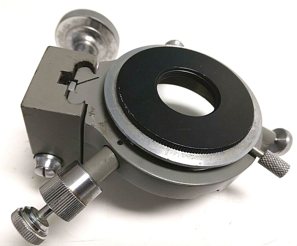 Leitz or Zeiss? Vintage Microscope Condenser Holder