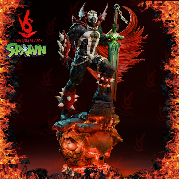 Spawn Unpainted Unassembled 3D printed Resin Model Kit GK2