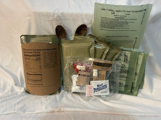 Military MRE Medium Accessory Sampler 40+ Items