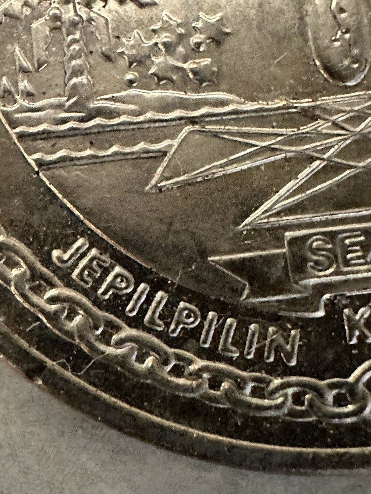 Marshall Islands $5 Space Shuttle Discovery Silver Coin 🚀 Proof-Style