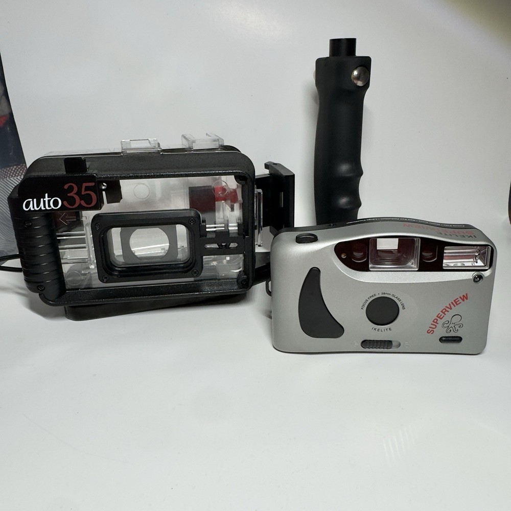 Underwater ikelite auto-35 Camera, Housing, Case