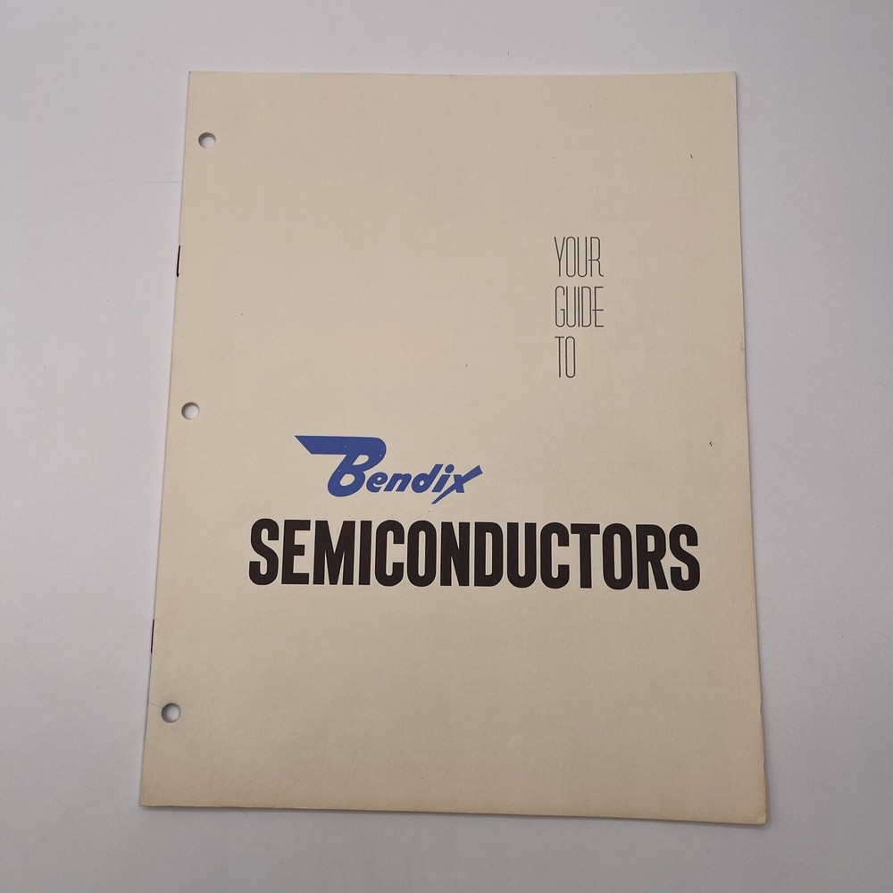 Your Guide To Bendix Semiconductors Catalog c1960s