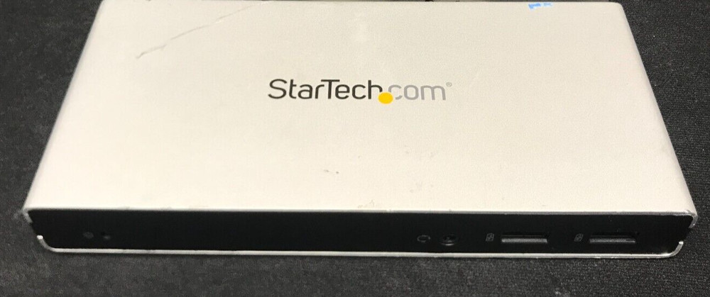 StarTech USB3SDOCKDD USB 3.0 Docking Station - White - with Power Adapter
