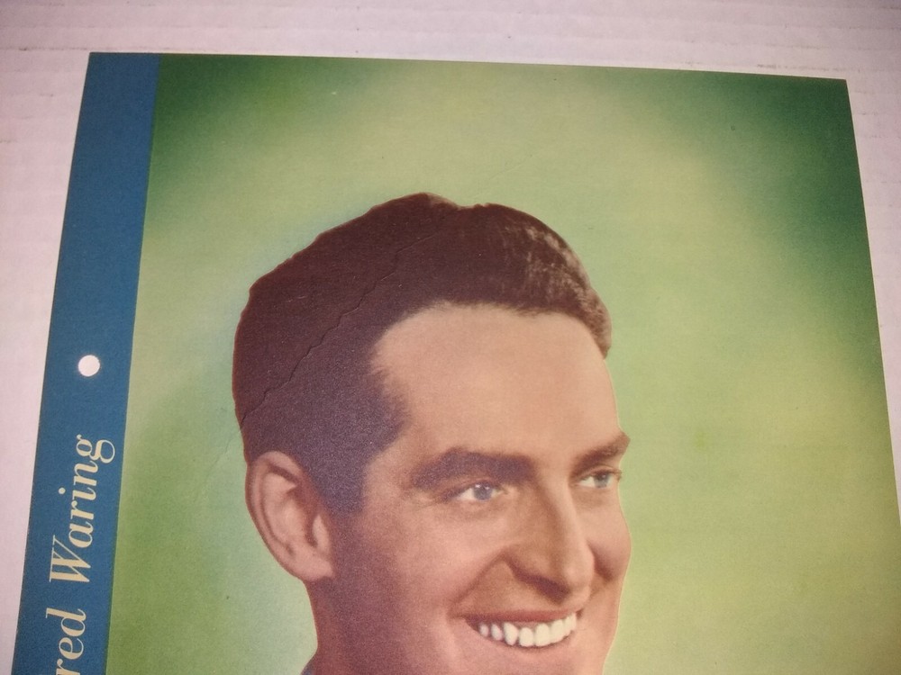 Vintage Dixie Ice Cream Premium Fred Waring