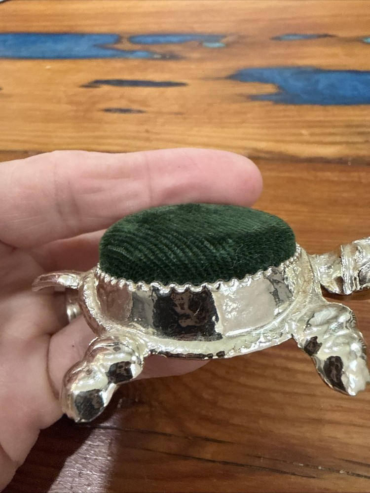 Vintage Animal Turtle Pin Cushion