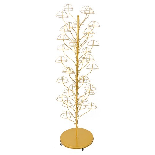 35-hanger Hat Display Stand, Hat Display Rack , Floor-Standing Holder Stand