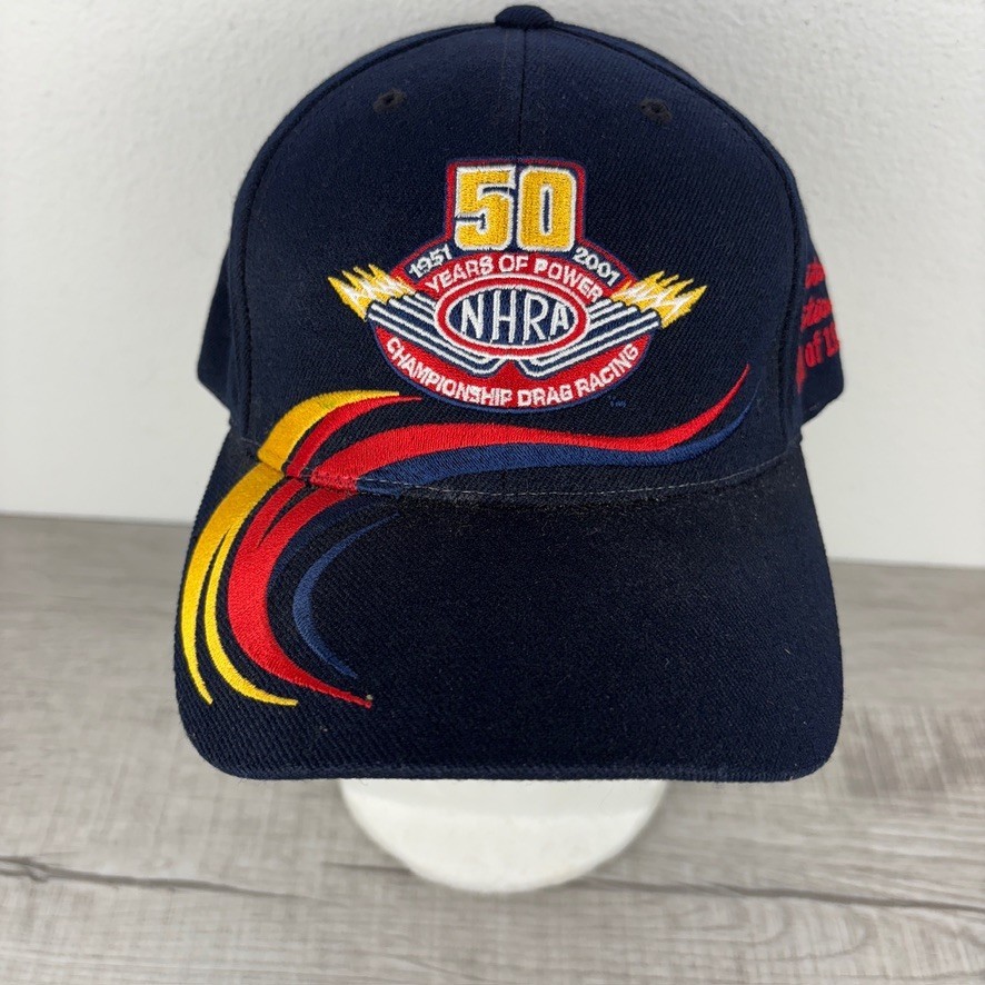 Vintage NHRA Racing Hats – Official Event Caps (Select Style)