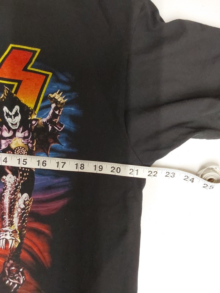 Kiss Destroyer '76 To '96 - 20 Years Of Destruction Tshirt Anvil Tag Size XL...