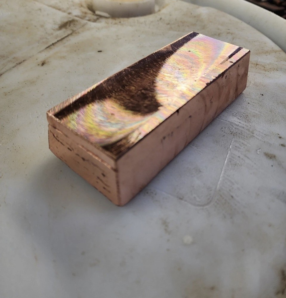 Copper Bullion 4lb bar