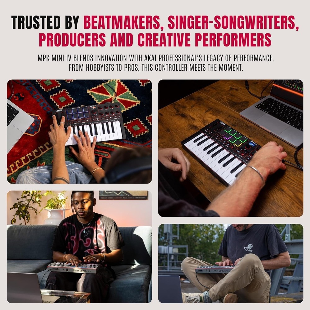 Studio Instrument Collection Included - Pro MIDI Controller