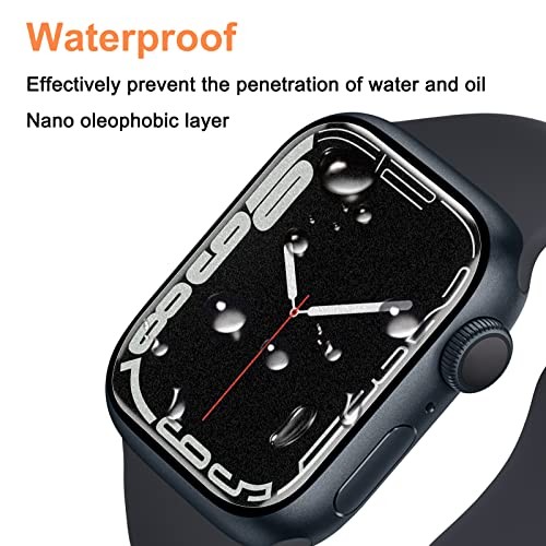 [ 4 Pack ] Privacy Screen Protector Compatible for Apple 45mm Matte Black