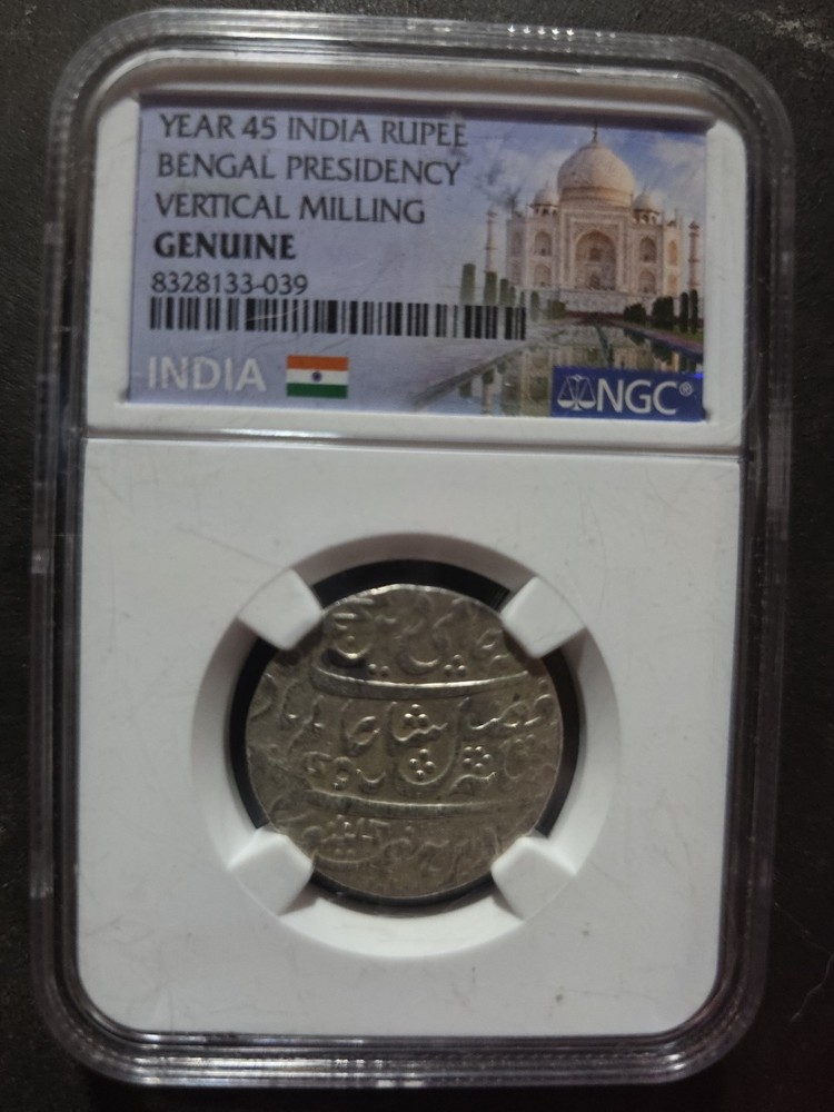 YEAR 45 INDIA Rupee Bengal