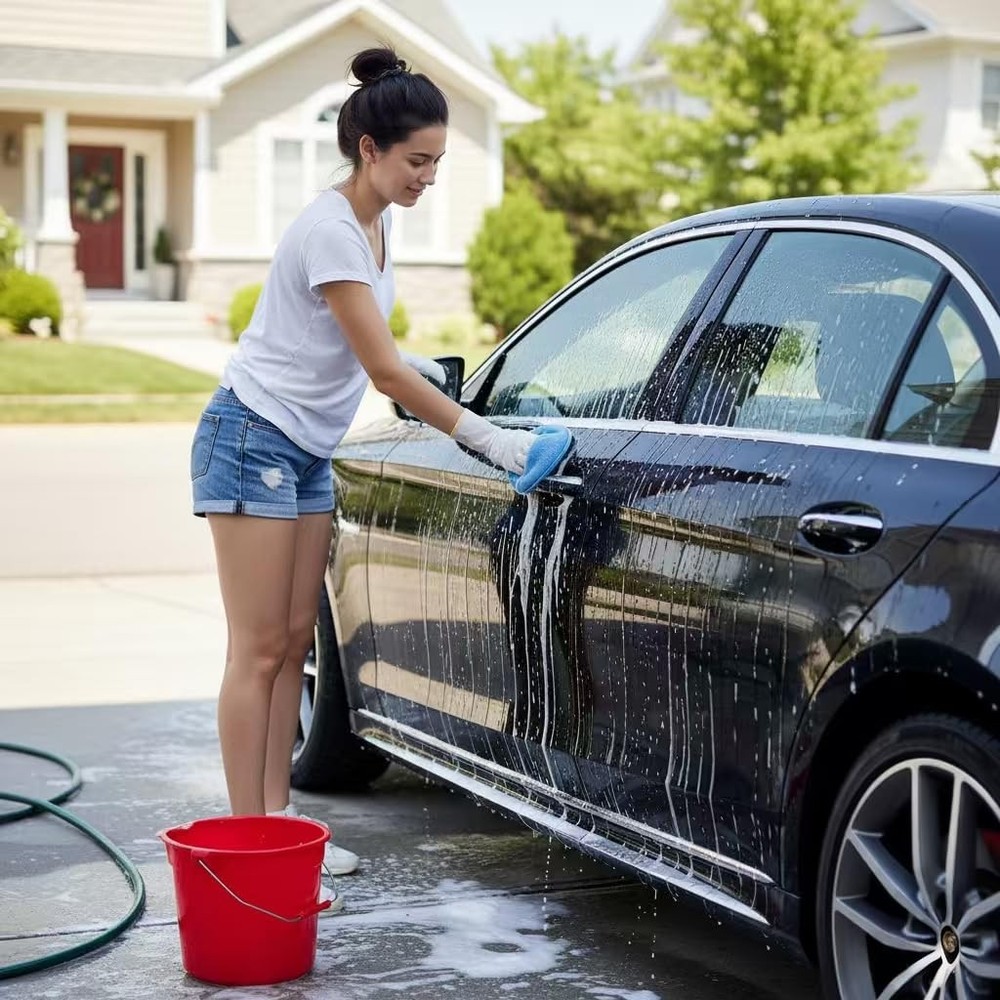 Car Wax Applicator Microfiber Pads, Ultra-Soft Buffing...