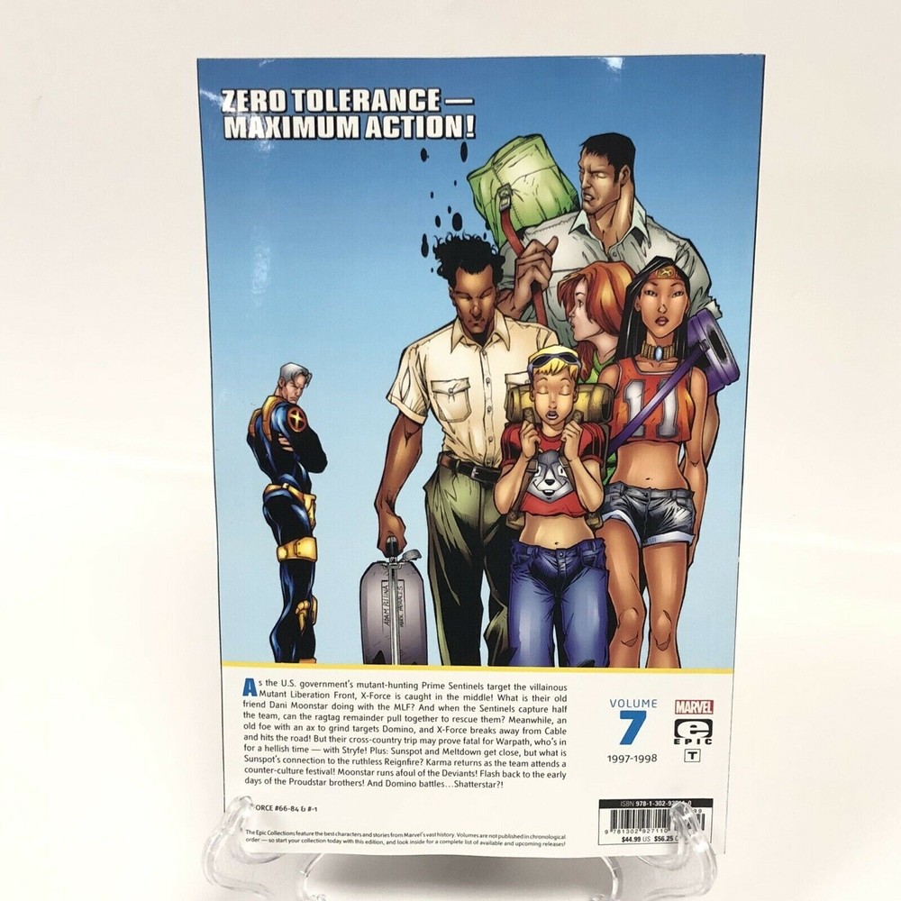 X-Force Epic Collection Vol 7 Zero Tolerance New Marvel Comics TPB Paperback