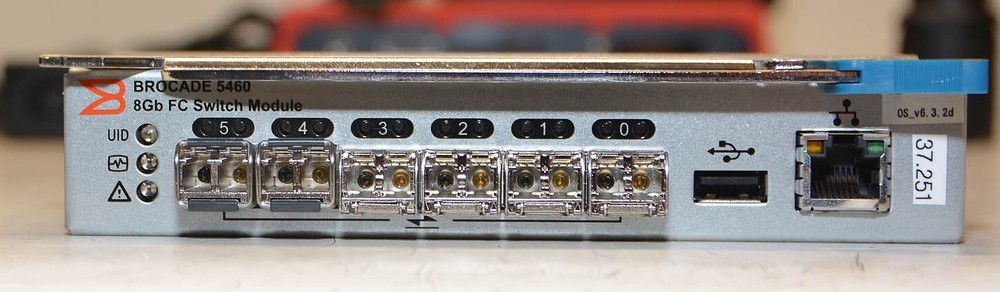 Brocade VDX 5460 8GB DCB Switch Module W SFP's