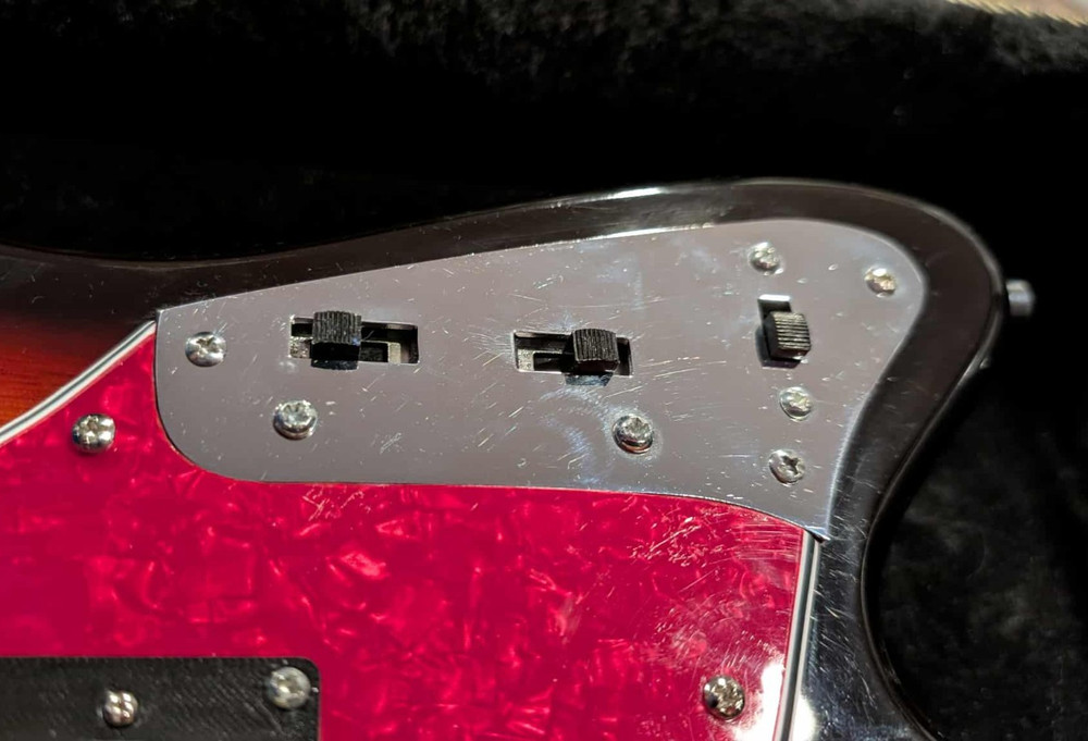 Fender Jaguar Rhythm Circuit Switch Conversion – Switchcraft Slide Switch Kit