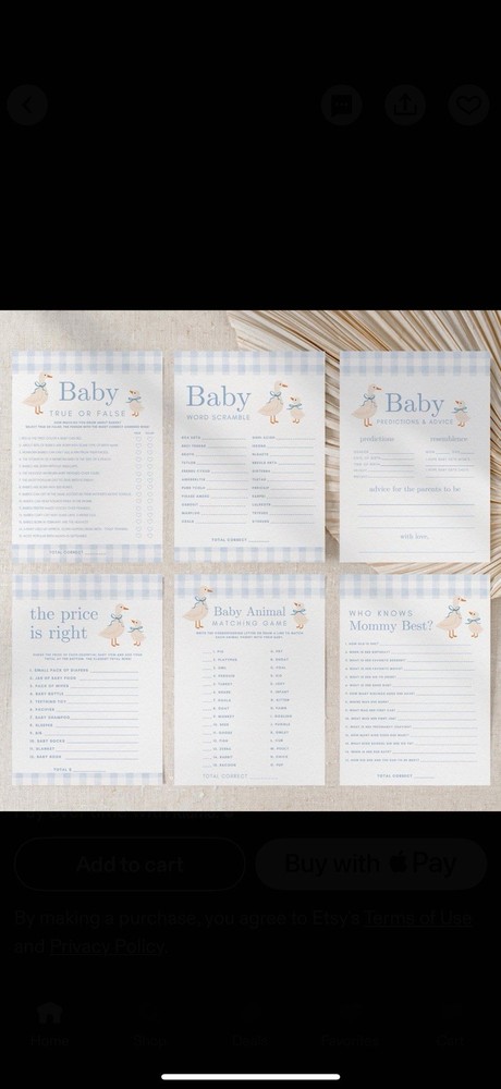 Silly Goose Baby Shower Bundle