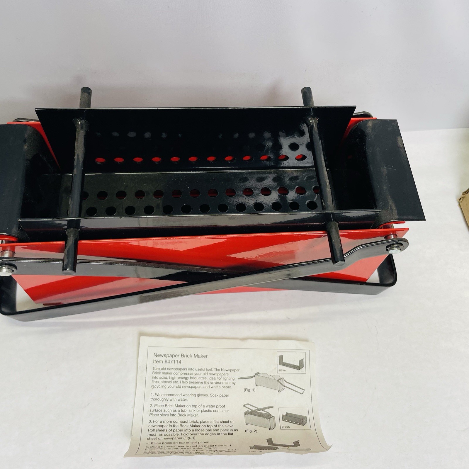 Newspaper Briquette Maker, Brick Maker, Waste Paper Brick Maker New 47114