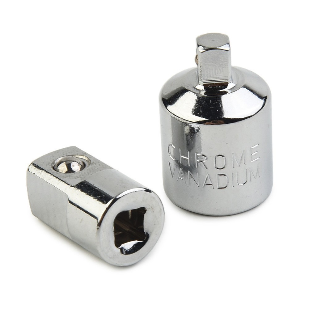 Workshop Repair Handheld Tools Silver Wrenches Ratchet Socket Adapters
