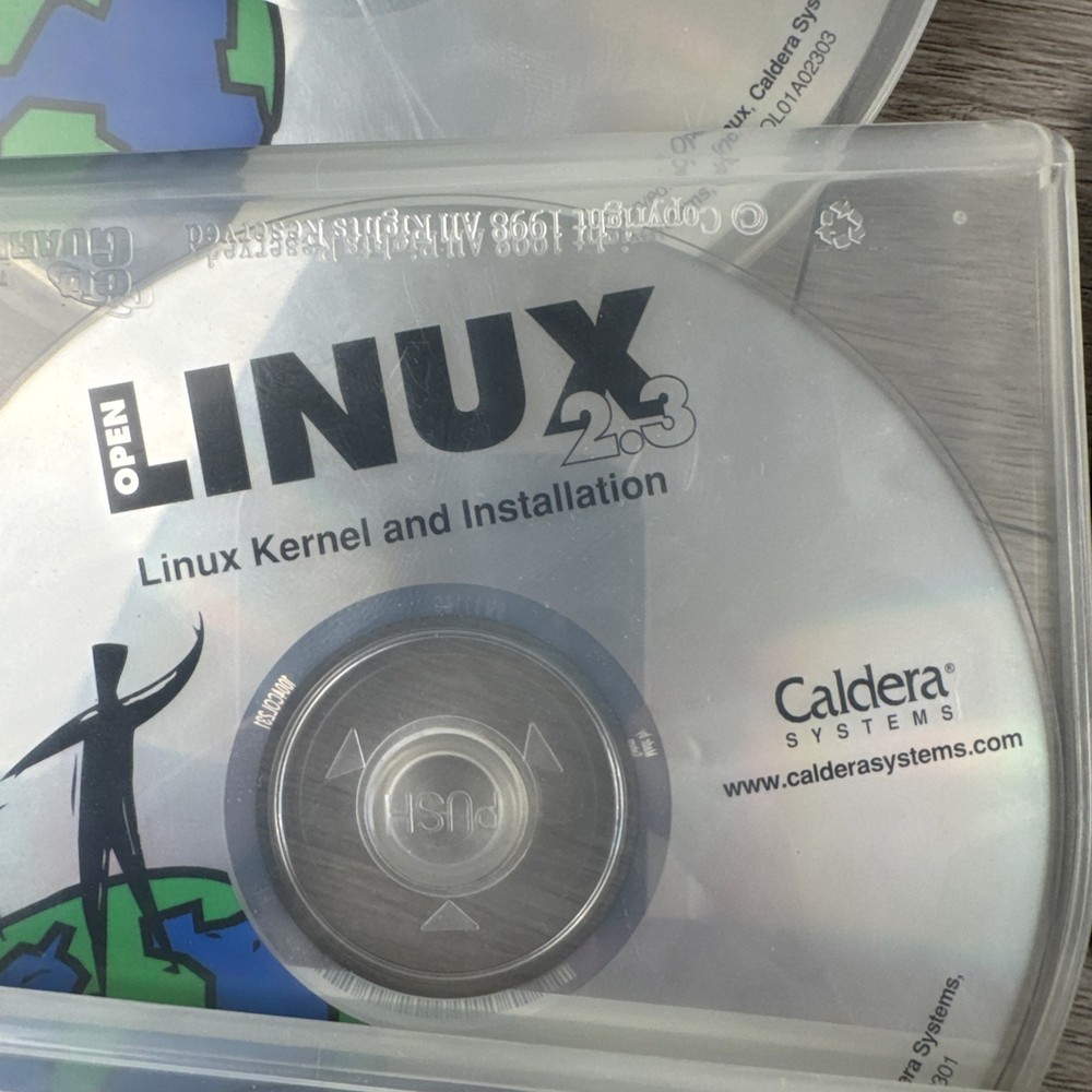 1999 Open Linux 2.3 Original Box Set Complete